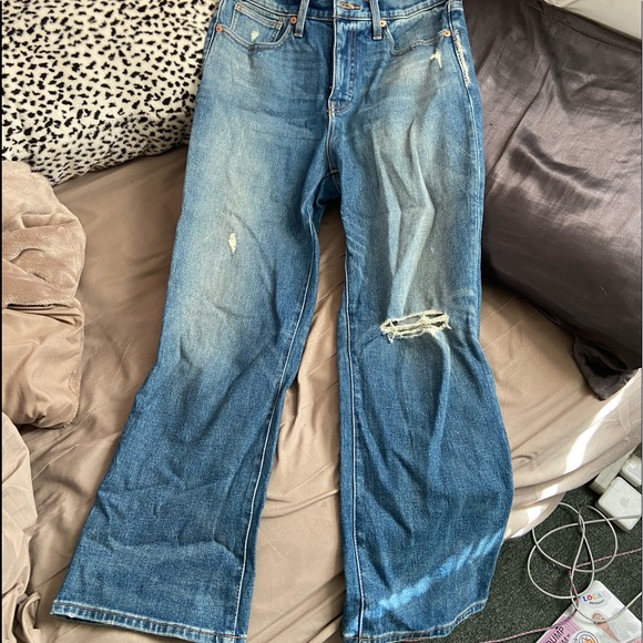 Lucky Brand High Rise Boot Cut Cropped Bridgette Jeans - Picture 2 of 5